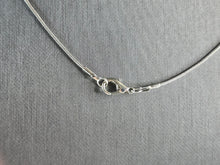 Load image into Gallery viewer, Mens Vintage Estate Sterling Silver 420 Leaf Pendant Necklace 8.3g E5822