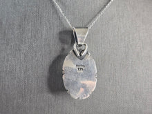 Load image into Gallery viewer, Womens Estate Sterling Silver Turquoise Coral Pendant Necklace 13.9g E5827