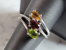Load image into Gallery viewer, Womens Vintage Estate Sterling Silver Modernist Ring 4.3g E5853