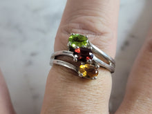 Load image into Gallery viewer, Womens Vintage Estate Sterling Silver Modernist Ring 4.3g E5853