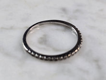 Load image into Gallery viewer, Womens Vintage Estate 10K White Gold Diamond Ring Set, 2.8g E5857