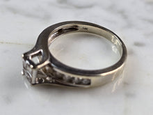 Load image into Gallery viewer, Womens Vintage Estate 14K White Gold Diamond Ring, 5.4g E5869