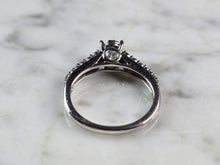 Load image into Gallery viewer, Womens Vintage Estate 14K White Gold Diamond Ring, 3.5g E5871