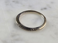 Load image into Gallery viewer, Womens Vintage Estate 14K White Gold Diamond Engagement Ring Set, 7.0g E5872