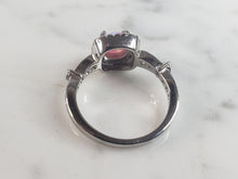Load image into Gallery viewer, Womens Vintage Estate Sterling Silver Pink Opal Stone Ring 3.3g E5912