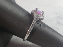 Load image into Gallery viewer, Womens Vintage Estate Sterling Silver Pink Opal Stone Ring 3.5g E5920