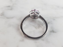 Load image into Gallery viewer, Womens Vintage Estate Sterling Silver Pink Opal Stone Ring 2.5g E5933