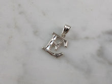 Load image into Gallery viewer, Womens Sterling Silver Initial Letter " E " Pendant 0.3g E6072