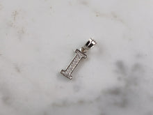 Load image into Gallery viewer, Womens Sterling Silver Initial Letter " I " Pendant 0.3g E6075