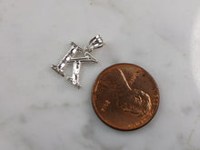 Load image into Gallery viewer, Womens Sterling Silver Initial Letter " K " Pendant 0.3g E6077