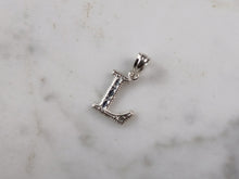 Load image into Gallery viewer, Womens Sterling Silver Initial Letter " L " Pendant 0.3g E6078