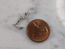 Load image into Gallery viewer, Womens Sterling Silver Initial Letter " L " Pendant 0.3g E6078
