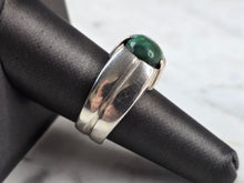 Load image into Gallery viewer, Womens Vintage Estate Sterling Silver Southwestern Turquoise Ring 15.8g E609
