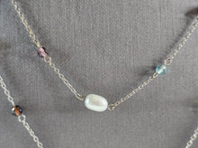 Load image into Gallery viewer, Womens Vintage Estate Sterling Silver Multi Beaded Pearl Necklace 12.0g E6101