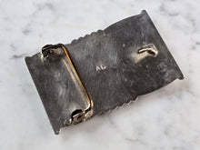 Load image into Gallery viewer, Vintage Estate Sterling Silver Native American Zuni Belt Buckle 49.6g E611