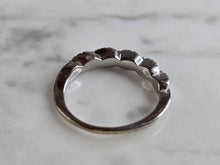 Load image into Gallery viewer, Womens Vintage Estate 10K White Gold Ring Diamond Ring, 3.0g, E6132