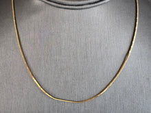 Load image into Gallery viewer, Womens Vintage Estate Fine 18K Yellow Gold Necklace 4.2g E6153