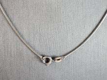 Load image into Gallery viewer, Womens Vintage Estate Sterling Silver Necklace w/ Floral Pendant 14.1g E6164