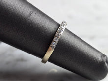 Load image into Gallery viewer, Womens Vintage Estate 14k White Gold Diamond Ring 2.5g E6173