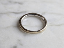 Load image into Gallery viewer, Womens Vintage Estate 14k White Gold Diamond Ring 2.5g E6173