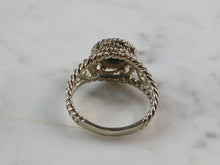 Load image into Gallery viewer, Womens Vintage Estate Sterling Silver Turquoise Ring 6.7g E6180