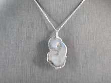 Load image into Gallery viewer, Womens Vintage Sterling Silver Southwestern Turquoise Pendant Necklace 7.1g E618
