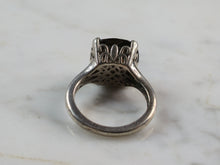 Load image into Gallery viewer, Womens Vintage Estate Sterling Silver Smoky Quartz Ring 6.3g E6192