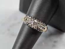 Load image into Gallery viewer, Womens Vintage Estate 14K White Gold Diamond Ring, 5.7g E6206
