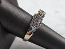 Load image into Gallery viewer, Womens Vintage Estate 14K White Gold Diamond Ring, 5.7g E6206