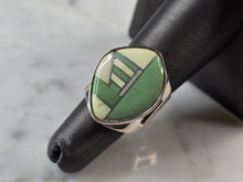 Load image into Gallery viewer, Womens Vintage Estate Sterling Silver Southwestern DTR Jay King Ring 10.4g E621