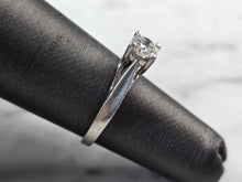 Load image into Gallery viewer, Womens Vintage Estate Platinum Diamond Ring Zales, 4.1g E6246