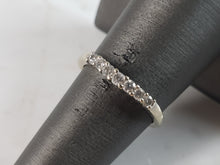 Load image into Gallery viewer, Womens Vintage Estate 14K White Gold Diamond Ring, 2.0g E6267