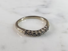 Load image into Gallery viewer, Womens Vintage Estate 14K White Gold Diamond Ring, 2.0g E6267