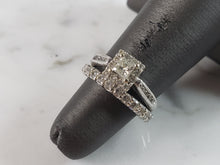 Load image into Gallery viewer, Womens Vintage Estate 14K White Gold Diamond Engagement Ring, 4.2g E6269