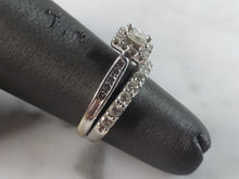 Load image into Gallery viewer, Womens Vintage Estate 14K White Gold Diamond Engagement Ring, 4.2g E6269