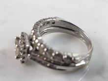 Load image into Gallery viewer, Womens Vintage Estate 14K White Gold Diamond Engagement Ring, 4.2g E6269