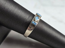 Load image into Gallery viewer, Womens Vintage Estate Sterling Silver Southwestern Turquoise Ring 2.8g E626
