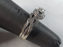 Load image into Gallery viewer, Womens Vintage Estate 14K White Gold Diamond Ring, 5.3g E6272