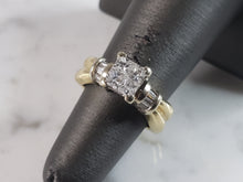 Load image into Gallery viewer, Womens Vintage Estate 14K Yellow Gold Diamond Ring, 7.0g E6281