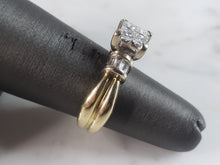 Load image into Gallery viewer, Womens Vintage Estate 14K Yellow Gold Diamond Ring, 7.0g E6281