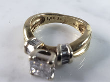 Load image into Gallery viewer, Womens Vintage Estate 14K Yellow Gold Diamond Ring, 7.0g E6281
