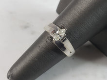 Load image into Gallery viewer, Womens Vintage Estate 14K White Gold Diamond Engagement Ring, 3.9g E6282