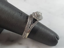 Load image into Gallery viewer, Womens Vintage Estate 14K White Gold Diamond Ring, 5.3g E6286