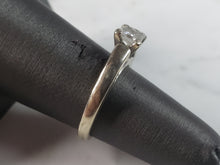 Load image into Gallery viewer, Womens Vintage Estate 14K White Gold Diamond Ring, 4.5g E6291