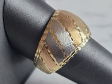 Load image into Gallery viewer, Womens Vintage Estate 14K Multi Tone Gold Ring 2.9g E6293