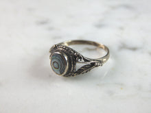 Load image into Gallery viewer, Womens Vintage Estate Sterling Silver Modernist Ring 1.9g E6326