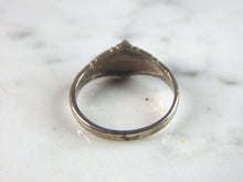 Load image into Gallery viewer, Womens Vintage Estate Sterling Silver Modernist Ring 2g E6339