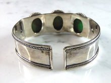 Load image into Gallery viewer, Womens Vintage Estate Sterling Silver Modernist Cuff Bracelet 43.8g E6358
