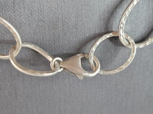 Load image into Gallery viewer, Womens Vintage Estate Sterling Silver Modernist Necklace 38.8g E6363