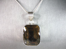 Load image into Gallery viewer, Womens Vintage Estate Sterling Silver Modernist Pendant &amp; Necklace 39.7g E6367